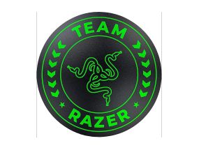 Razer Team Floor Mat, must/roheline - Põrandamatt