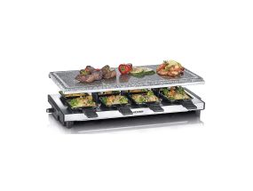 Severin, 1500 W, roostevaba teras - Raclette grill kiviplaadiga