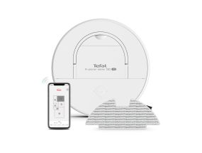 Tefal X-Plorer Serie 130 Ai Animal & Allergy, wet and dry cleaning, white - Robot vacuum cleaner