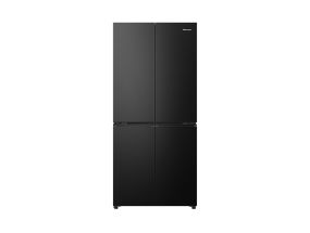 Hisense, Cross Door, No Frost, 483 L, height 179 cm, black - SBS Refrigerator