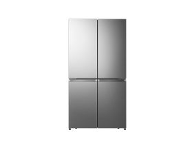 Hisense, Total No Frost, 609 L, height 179 cm, stainless steel - SBS Refrigerator