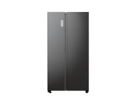 Hisense, No Frost, 550 л, высота 179 см, черный - SBS-холодильник