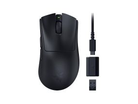 Razer DeathAdder V3 Hyperspeed, must - Juhtmevaba hiir