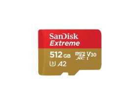 SanDisk Extreme microSDXC UHS-I CARD, 512 GB - Memory card