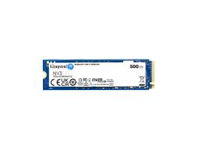 Kingston NV3, 500 GB, M.2, PCIe 4.0, sinine - SSD