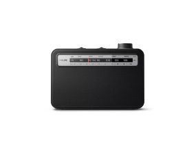 Philips, FM, analogue, black - Portable radio