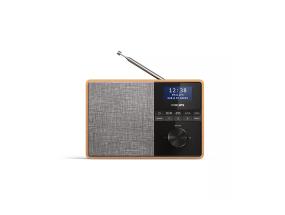 Philips TAR5505, DAB+, FM, Bluetooth, taimer, pruun - Köögiraadio