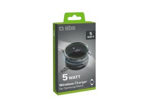 SBS Wireless Charger For Samsung Watch, 5 Вт, черный - Беспроводное зарядное устройство