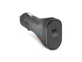 SBS, USB-C, 65 W, black - Car charger