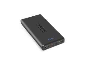 SBS Power Bank, 10000 mAh, 20 W, must - Akupank