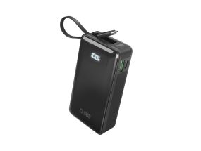 SBS LCD Power Bank, 10000 мАч, черный - Внешний аккумулятор