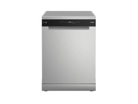 Whirlpool, 15 place settings, inox - Free standing dishwasher