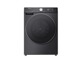 Hisense, 10,5 кг / 6 кг, глубина 59 см, 1400 об/мин, черный - Стирально-сушильная машина