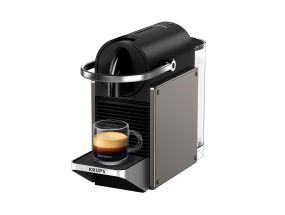 Krups Nespresso Pixie Redesign, titaan - Kapselkohvimasin