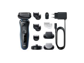 Braun Series 5 AutoSense Wet & Dry, must/sinine - Pardel