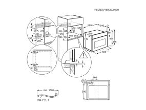 ELECTROLUX CombiQuick, 49 л, нержавеющая сталь - Встраиваемая компактная духовка с микроволновой печью