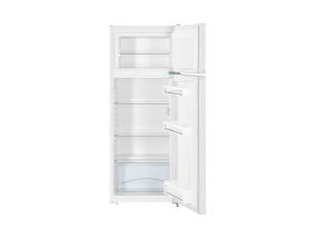 Liebherr, SmartFrost, 233 L, height 141 cm, white - Refrigerator