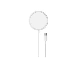 Puro Magnetic Wireless, USB-C, MagSafe, 1 m, valge - Juhtmevaba laadija