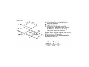 Bosch Serie 4, width 59.2 cm, frameless, black - Built-in Induction Hob