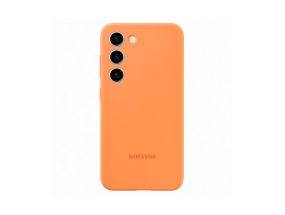 SAMSUNG Galaxy S23, Silicone Cover, orange - Case