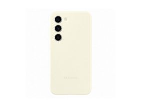 SAMSUNG Galaxy S23, Silicone Cover, beige - Case
