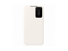 Samsung Galaxy S23+ кошелек Smart View бежевый - Чехлы
