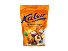 šokolaadipallid KALEV troopiline segu piima- ja valges šokolaadis 140g