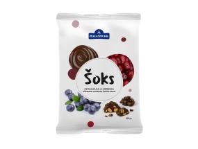 šokolaadisnäkk ŠOKS metsamarja, 100g