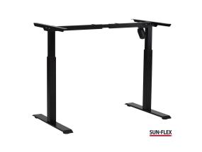Elektriline lauaraam SUN-FLEX Deskframe I 2-teleskoobine 1-mootoriga must