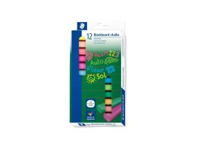 Blackboard chalk colored square STAEDTLER 12 pcs in a box