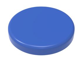 Whiteboard magnets 13mm blue 8 pcs in a pack ALCO