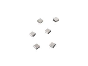 Tahvlimagnet klaastahvlile kandilised hõbedased 6tk pakis 2x3