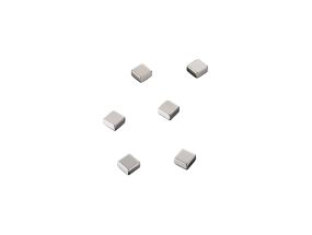 Blackboard magnet for glass board square silver 6 pcs in a pack 2x3