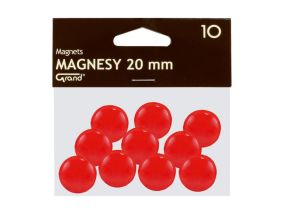 Magnets 20 mm Grand red
