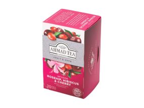 Herbal tea AHMAD rose hip/cherry/hibiscus 20 pcs in an envelope