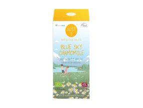 Herbal tea JUST T Blue Sky Chamomile Bio with chamomile and iron herb 20 pcs