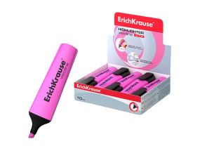 Highlighter  ErichKrause® Visioline V-12, color: pink (box 10 pcs.)