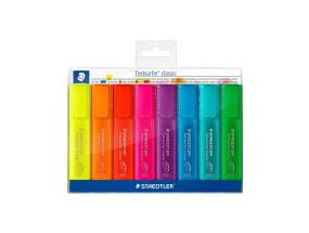 Tekstimarkerite komplekt STAEDTLER 364 8 erksat värvi pakis