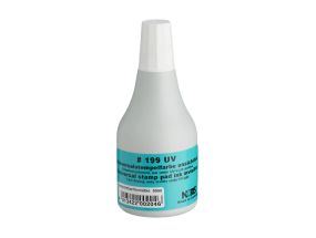 Stamp paint white (quick drying) 50ml Noris 199 based on alcohol