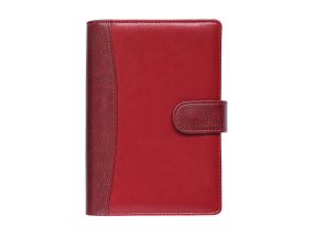 Календарь Time-Master Compact A6 DAY, искусственная кожа (DARK RED) 00601/40171