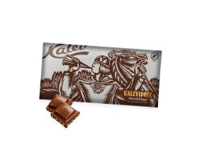 Шоколад молочный KALEV Kalevipoeg с миндалем 300г