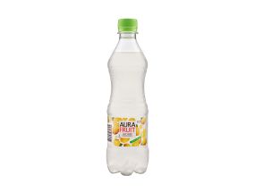 Вода AURA Fruit со вкусом лимона 50cl (газированная)
