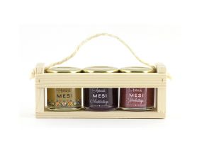 Artisan Honey komplekt 3x50 g puidust lipikarbis