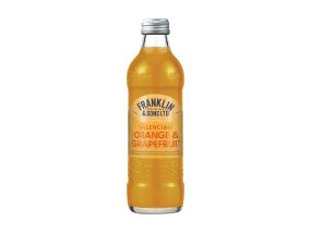 FRANKLIN &amp;SONS Limonaad apelsini-greibi 275ml (pudel)