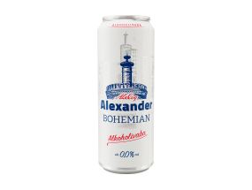 Пиво безалкогольное A.LE COQ Александр Богемское светлое 56,8кл (прк