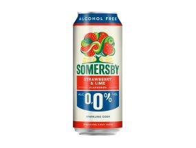 SOMERSBY Alkoholivaba siider Strawberry&amp;Lime 50cl (purk)