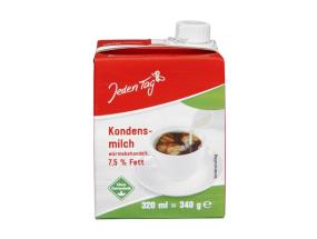 JEDEN TAG Kondenspiim suhkruta 7,5% 340g (kõrgkuumutatud)