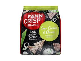 FINN CRISP Täistera rukkisnäkid hapukoore ja sibulaga 150g