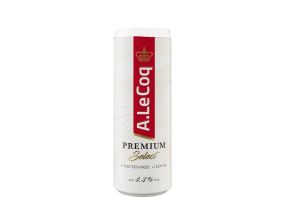 A. LE COQ beer Premium light 4.7% 33cl (can)