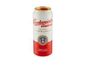 BUDWEISER beer Budvar Lager light 5% 50cl (can)